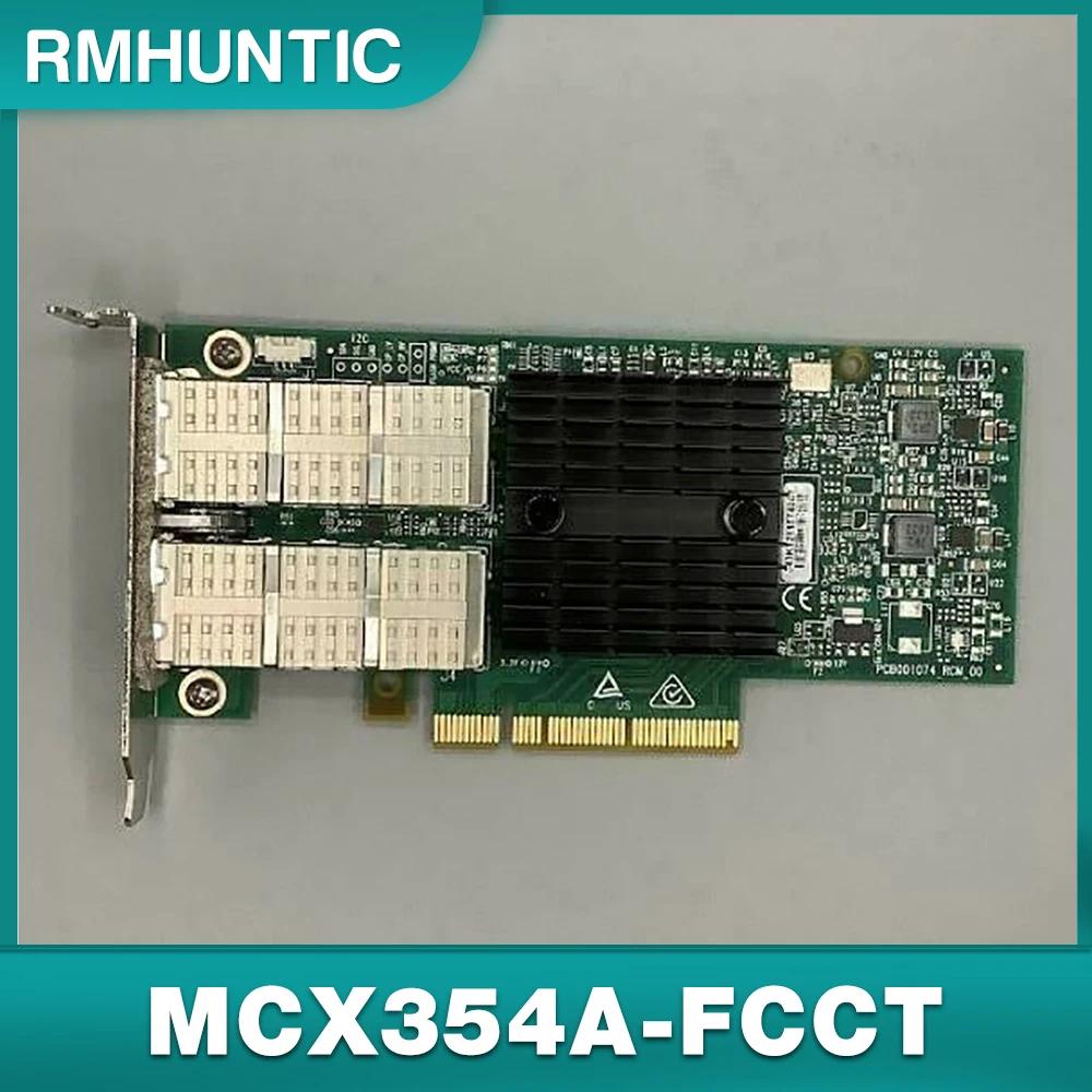 PCI-Ex8  Ʈ Ʈũ ī MCX354A-FCCT, 콺 ConnectX-3Pro FDR ǴϹ + 40GigE VPI CX354A  NIC